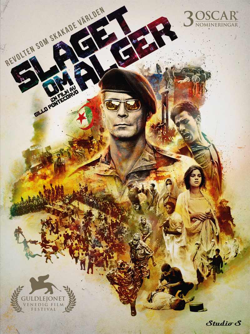 Omslag till filmen: La battaglia di Algeri